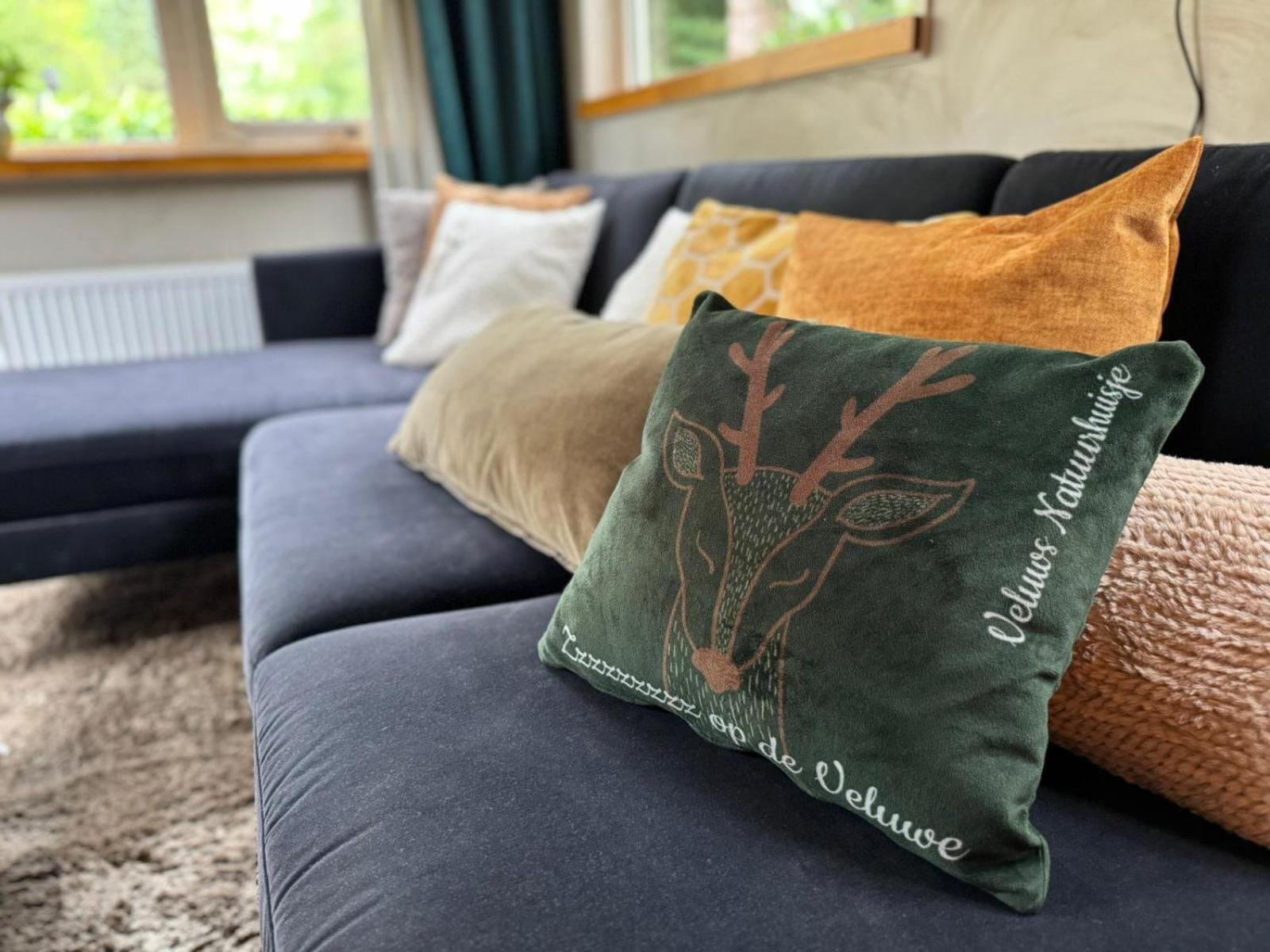 Sfeervol Chalet De Dassenburcht 엠스트 외부 사진