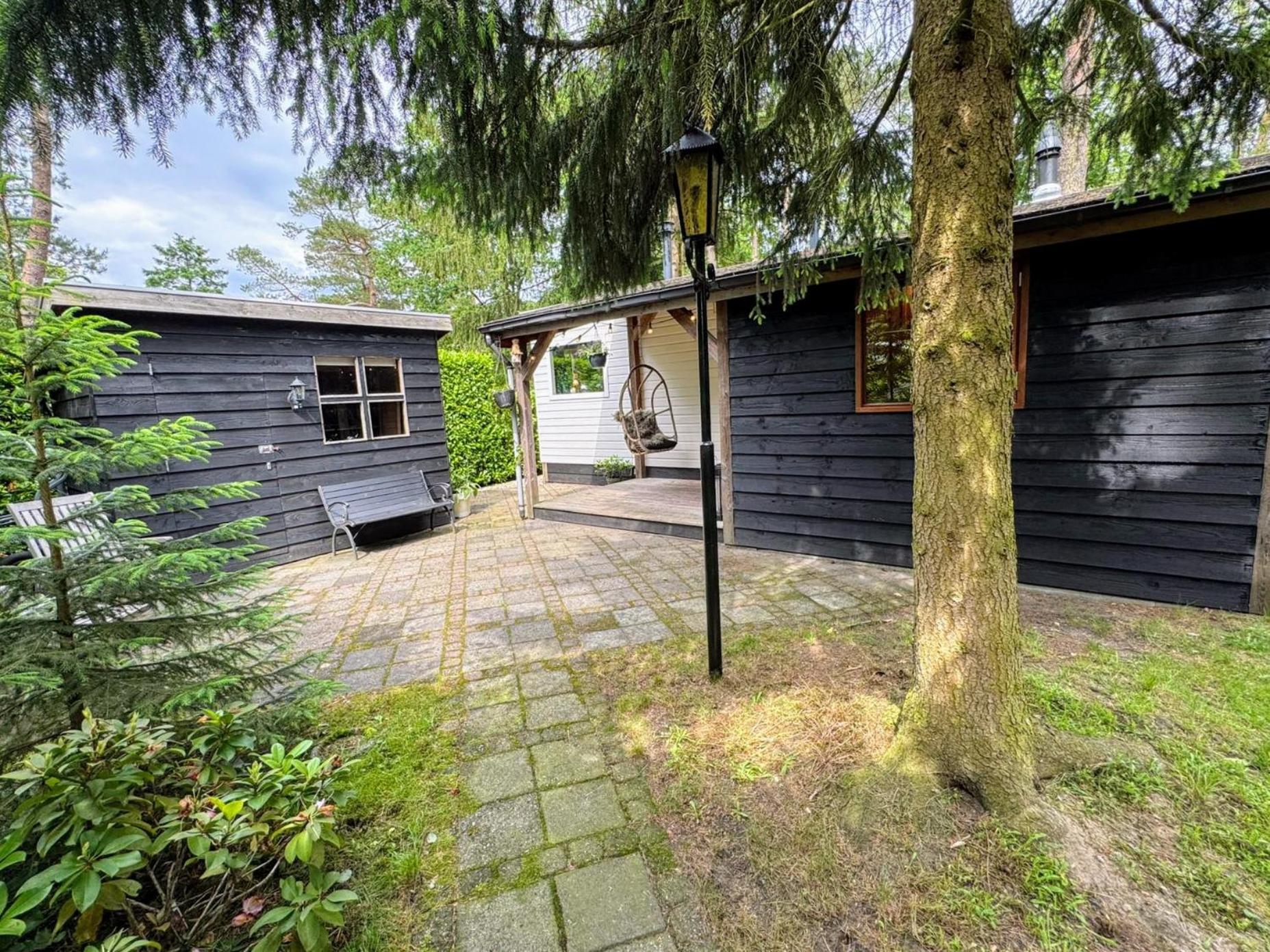 Sfeervol Chalet De Dassenburcht 엠스트 외부 사진