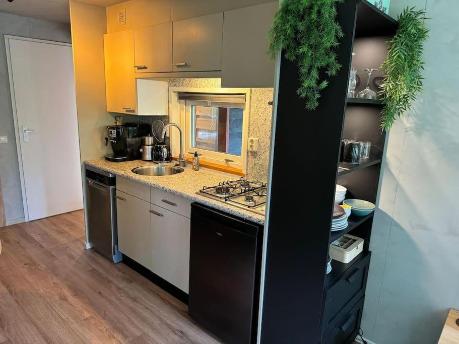 Sfeervol Chalet De Dassenburcht 엠스트 외부 사진