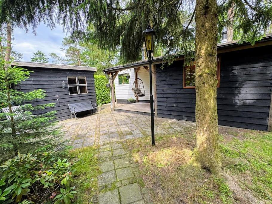 Sfeervol Chalet De Dassenburcht 엠스트 외부 사진
