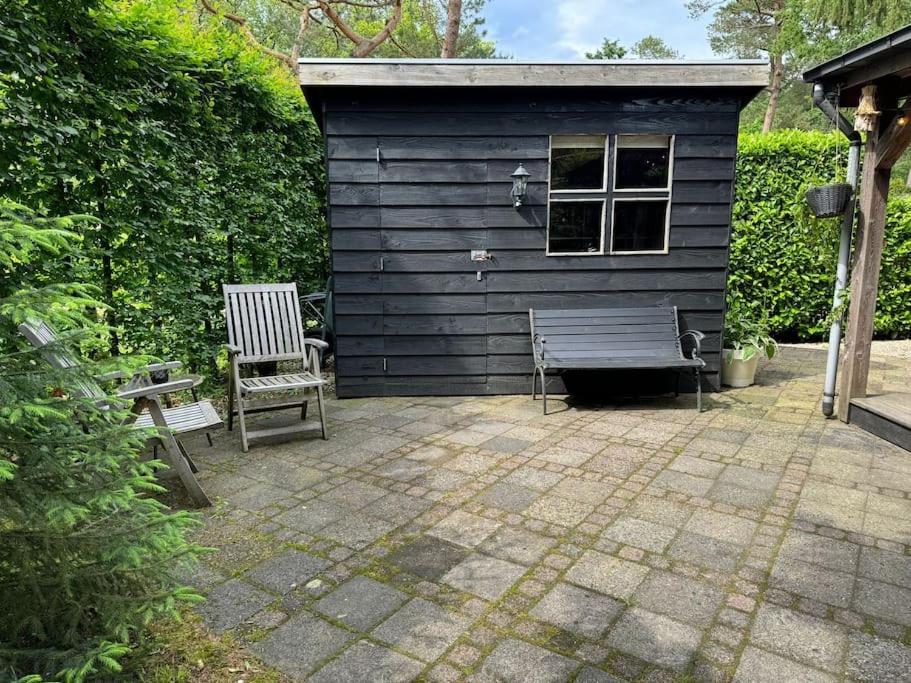 Sfeervol Chalet De Dassenburcht 엠스트 외부 사진
