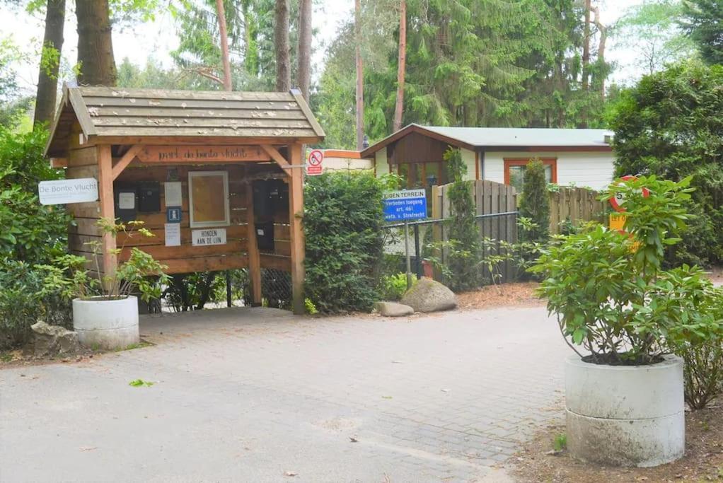Sfeervol Chalet De Dassenburcht 엠스트 외부 사진